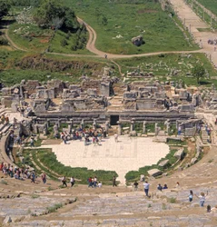 El Gran Teatro, comenzado en el año 41-54 d.C.